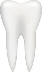 Tooth vector clipart design illustration