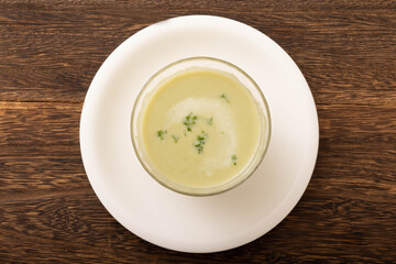 アスパラガスの冷製スープ