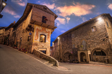 Assisi, Italy Medieval Town Streets