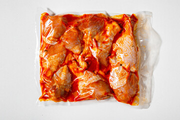 Marinated chicken legs