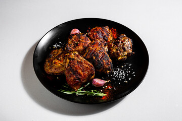 Fried pork meat with vegetables