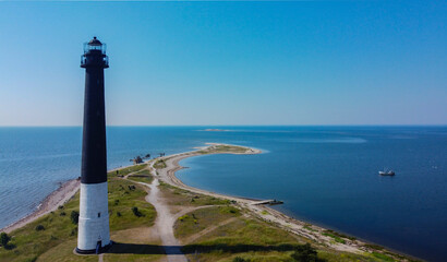 Sorve lighthouse in Saaremaa Island, Estonia