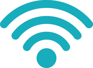 Internet wifi icon clipart design illustration