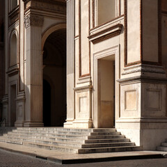 entrance to the entrance of the cathedral of st mary