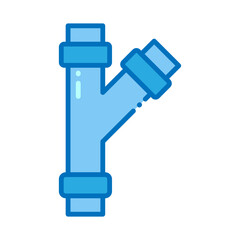 Illustration of Industrial Pipe Icon