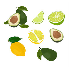 Avocado and citrus