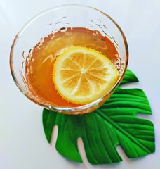 glass of orange juice