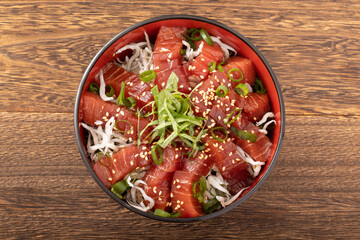 《宮城県産》　マグロ丼　生本マグロ　中トロ