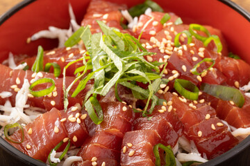 《宮城県産》　マグロ丼　生本マグロ　中トロ