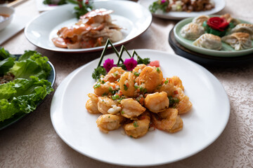food, meat, meal, plate, dinner, dish, chicken, cuisine, grilled, fish, pork, restaurant, delicious, lunch, sauce, 