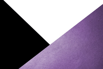 Dark and light abstract black white and purple triangles  paper background with lines intersecting each other  plain vs textured cover