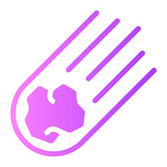meteorite gradient icon © Nur Achmadi Yusuf