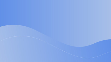 Abstract blue background and curve shape, background with copy space for design, vector.