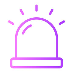 Fototapeta premium Siren icon