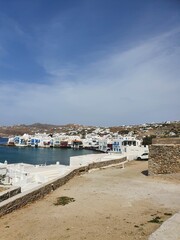 view of the coast of Mykonos