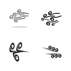 Wind icon vector illustration design