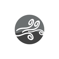 Wind icon vector illustration design