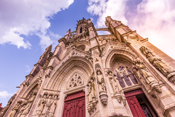 Our Lady of the Children basilica, Chateauneuf sur Cher, France