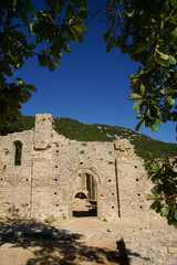 Monasterio de Sant llorenç de Sous.Garrotxa. Girona..Catalunya.España.