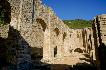 Monasterio de Sant llorenç de Sous.Garrotxa. Girona..Catalunya.España.