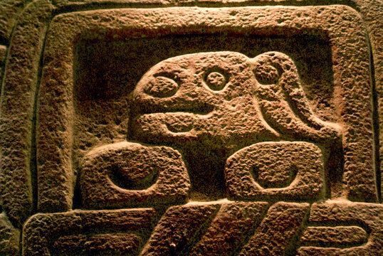 Xicani. Museo de Monte Alb&aacute;n.Oaxaca .M&eacute;xico.