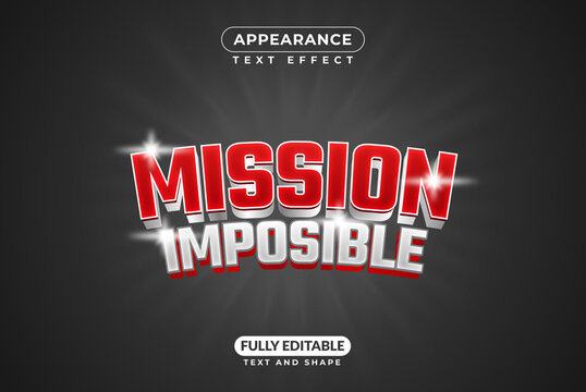 Mission Imposible Spy Agent Secret Editable Vector Text Effect For Branding, Mockup, Social Media Banner, Cover, Book, Games, Title
