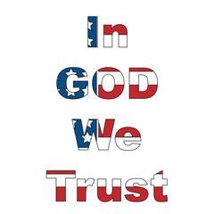 In God we trust. 