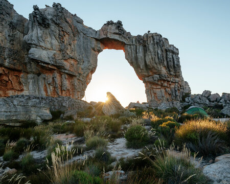 Sunrise at Wolfberg Arch, Cederberg Mountains, Western Cape