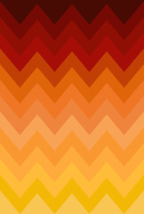 Trendy abstract decorative background in autumn colors. Vector illustration