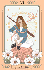 The Yarn Tarot Card
