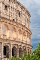 View of the Colosseum, Rome, Italy