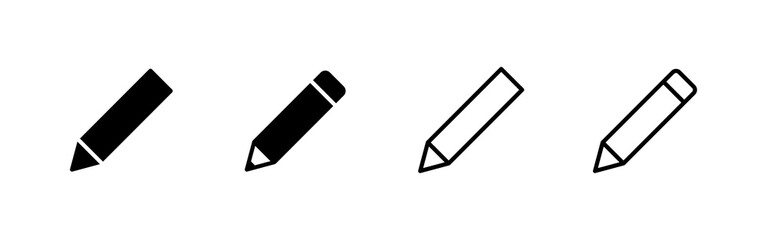 Pencil icon vector. pen sign and symbol. edit icon vector