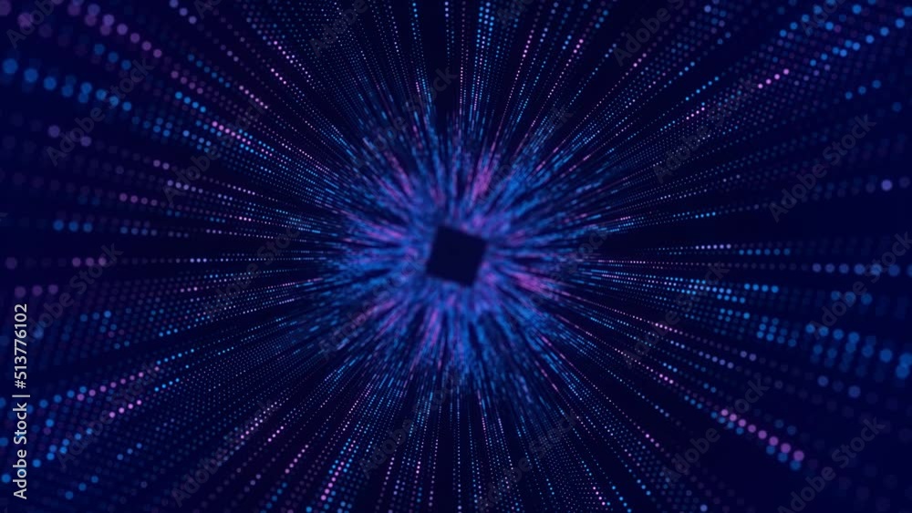 Poster abstract digital background. data flow information. concept of digital communication. big data visua