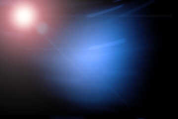 Abstract blue background. Blurred background with curved lines blue tint.