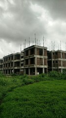 Fototapeta na wymiar building under construction