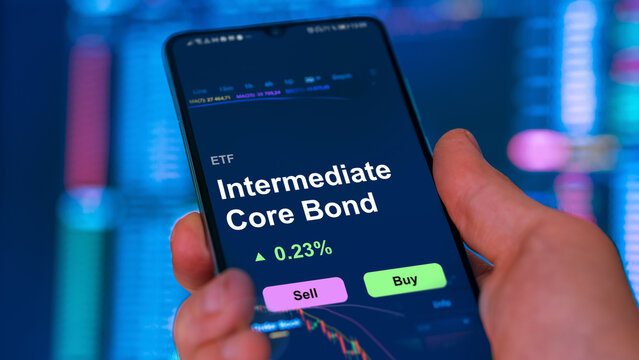 Invest In ETF Intermediate Core Bond, An Investor Buys Or Sell An Etf Fund.