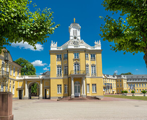 Karlsruhe Castle, Karlsruhe, Baden-Wuerttemberg, Germany, Europe.