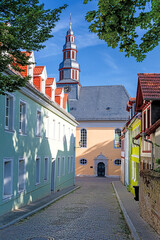 Kleine Kirche von Alzey in Rheinland-Pfalz, Deutschland