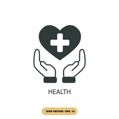 Obraz premium health icons symbol vector elements for infographic web