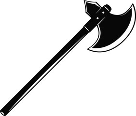 Battle axe, Executioner axe in vector