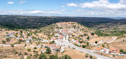 Fototapeta na wymiar Medieval town of Castelo Bom, Guarda , Portugal