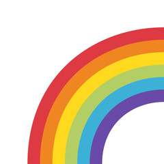 LGBTQ wallpaper. Flag LGBTQ+ wave realistic concept banner, web vector illustration. Internet icon and label LGBT community, pride freedom multicolored design check box.