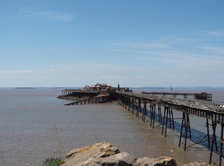Birnbeck Pier in Somerset.