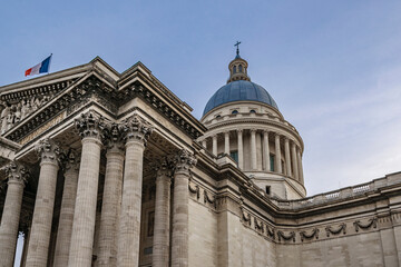 Fototapeta na wymiar Le Pantheon Building, Paris, France