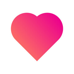 Love Heart Symbol Icon. Love Sign Symbol