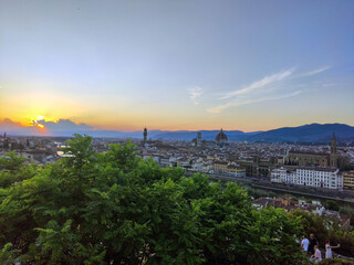 Obraz premium view of the city