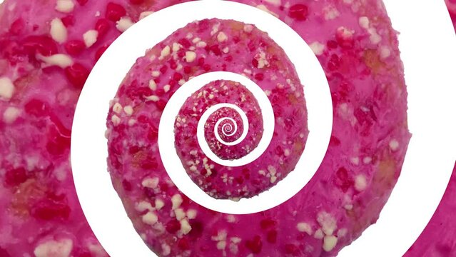 Donut Droste Hypnotic Spiral Spinning