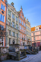 Fototapeta na wymiar Old building in Gdansk, Poland 