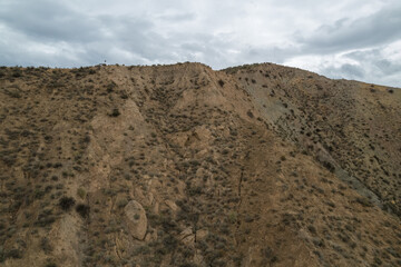 steep and arid terrain in the south of Granada