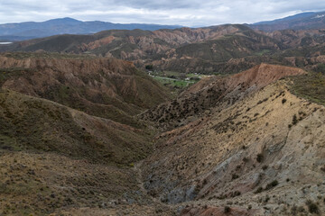 mountainous area in the south of Andalucia